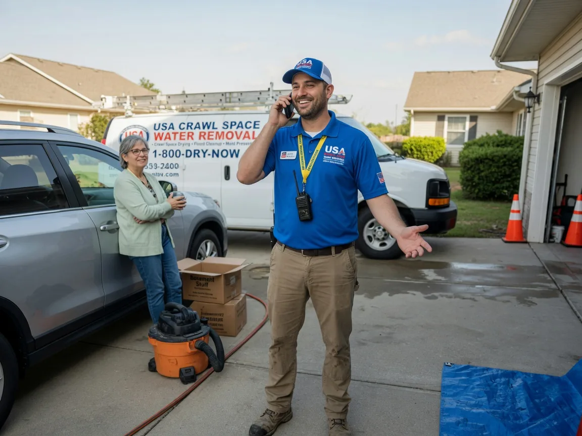 Crawl Space Water Removal Gordonsville, VA FAQs